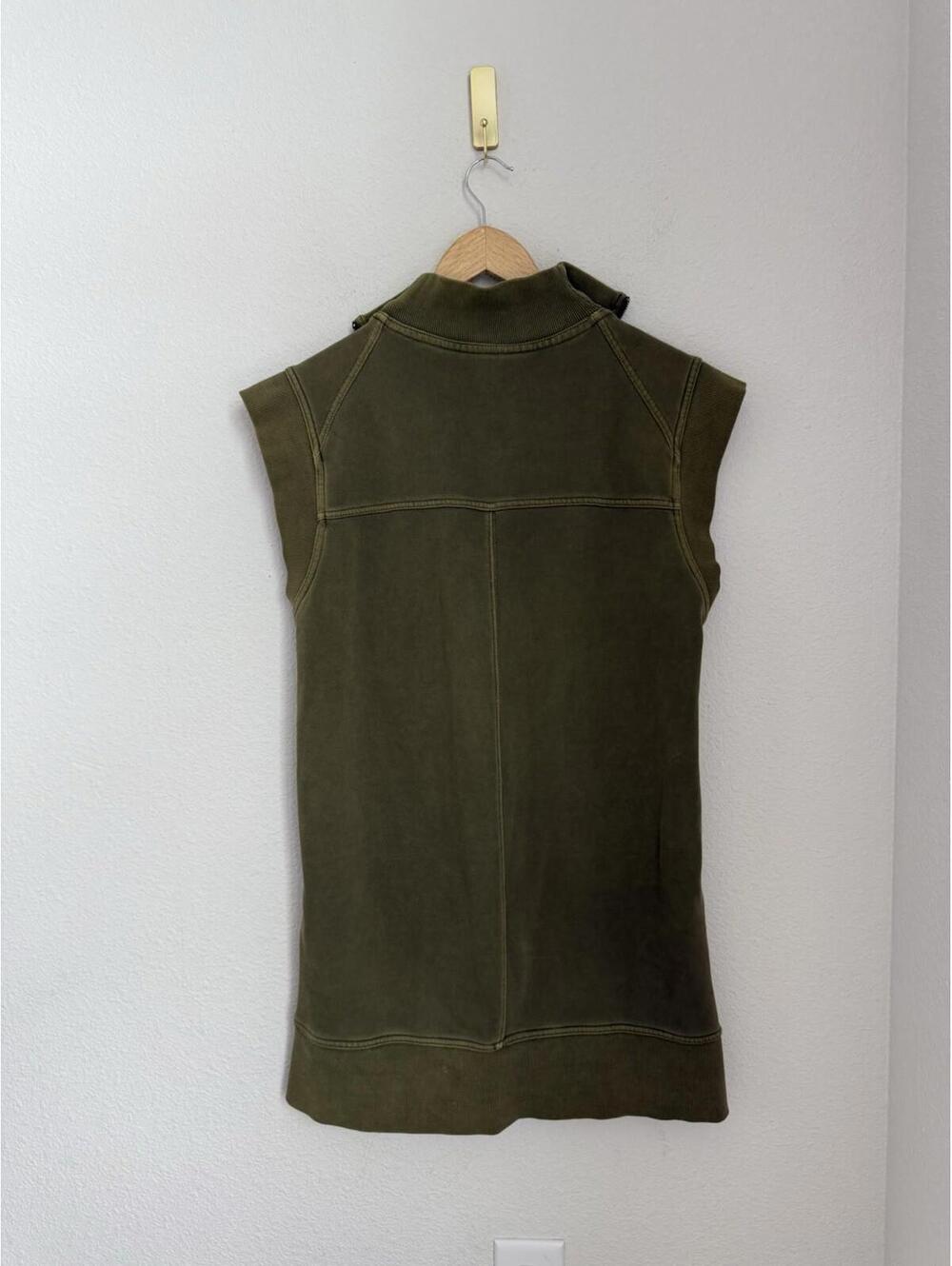 Daily Practice by Anthro NWT Meru Zip-Front Mini Dress Pockets Athleisure Sz S - Picture 4 of 7